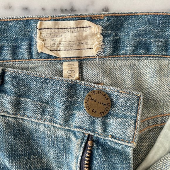 Current Elliott 'The Boyfriend' Denim in Tattered Destroyed - Picture 8 of 12